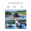 3 Kameralı Araç Kamerası, Ön+Arka+İç, 4K+2K+2K, Wi-Fi, GPS Destekli