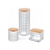 3lü Ahşap Kapaklı Organizer Set