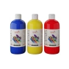 3lü Akrilik Boya Seti - Kırmızı, Mavi, Sarı - 3x500 gr