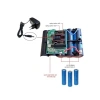 3lü Li-Ion 18650 Pil Seti - 12V 2000 mAh