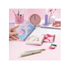 3lü Spiralli Çizgili Defter Seti - Soyut Gradient Tasarım