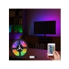 3 Metre RGB Şerit LED Işık Seti - Kumandalı ve Düşük Enerji Tüketimi