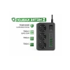3 Prizli Uzatma Kablosu - 5 Metre, 4 USB + 2 Type-C