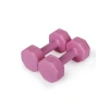 3 Set Pembe Dambıl Seti, 1 kg, 2 kg ve 3 kg Ağırlık Seçenekleri