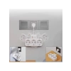 3 Soketli Yüksek Voltaj Korumalı Priz, 2 Type-C ve 1 USB Girişi