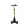 3 Tekerlekli Işıklı Siyah Scooter