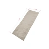 30 x 90 cm Kaydırmaz Halı - 2 Adet Siyah
