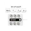 3000W 6lı Priz Uzatma Kablosu - 4 USB, 2 Type-C Giriş