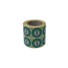 30mm x 30mm Tarih Seçme Etiketi Rulo - 1000 Adet (Yeşil)