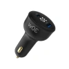 30W Hızlı Araç Şarj Aleti (Type-C + USB-A)