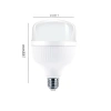 36W LED Ampul | E27 Duy, 3000K Sıcak Işık, Enerji Tasarruflu