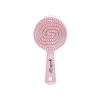 3D Flexi Kontrol Açma Tarama Saç Fırçası - Pembe