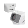 3’lü Anahtarlı Grup Priz, 3680W 16A, 2 USB ve 1 Type-C Çıkışlı