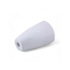 4 Adet Oval Plastik Ayak - 12 cm Beyaz Mobilya Ayağı