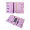 4 Bölmeli A4 Boyutunda Keçe Kalemlik ve Tablet Organizer Çanta - Pembe