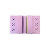 4 Bölmeli A4 Boyutunda Keçe Kalemlik ve Tablet Organizer Çanta - Pembe