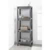 4 Katlı Plastik Organizer - Banyo ve Mutfak İçin Kolay Montaj