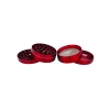 4 Katmanlı Metal Baharat Öğütücü, 40MM / 50MM / 63MM - Kırmızı