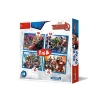 4ü 1 Arada Çocuklar İçin Dönüşümlü Puzzle Seti