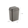 40 LT Kapasiteli Ergonomik Çöp Kutusu