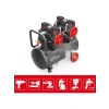4.0HP 50Lt 8Bar Çift Motorlu Yağsız Sessiz Taşınabilir Hava Kompresörü