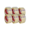 45mm x 100mt Şeffaf Koli Bantı, 6lı Set