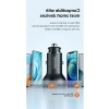 45W Araç Çakmak Şarjı, 1x Type-C ve 1x USB Girişi