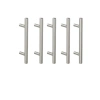 5 Adet 224mm Paslanmaz Çelik Kulp Seti
