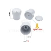 5 Adet Vidalı Radyatör Vana Başlığı - 7 mm Büyük Boy