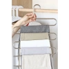 5 Katlı Metal Pantolon & Şal Askısı - Dekoratif Düzenleyici
