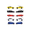 5li Die-Cast Araç Seti - Açılabilir Parçalar