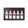 5li Kolonya Seti - 5 x 16 ml Silindir Cam Şişe