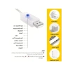 5 Metre Uzunluğunda SARI 50 LED Peri Işıkları - 8 Mod USB Aydınlatma