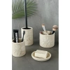 5 Parça Modern Banyo Seti - Poliresin Malzeme