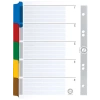 5 Renkli Karton Ayrac Seti, A5 Boyutunda