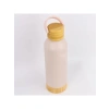 500 ml Kapasiteli Sızdırmaz Matara - Doğal Bambu Taban