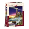 500 Parçalı Deniz Fenerinden Günbatımı Puzzle