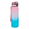 500ml Çift Renk Softtouch Tritan Su Matarası - Pembe-Yeşil