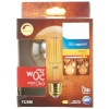 50W Dim Edilebilir Filament LED Ampul, E27 2200K Sarı Işık