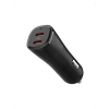 50W USB-C Araç İçi Hızlı Şarj Aleti - Çift Çıkışlı