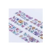 6 Adet Sevimli Unicorn Kabartmalı Yapışkan Sticker Seti