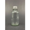 6 Adet Sızdırmaz Kolonya Şişesi, Gümüş Metal Kapak, 30 ml