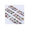 6 Adet Yılbaşı Kabartmalı Sticker Seti - Renkli ve Eğlenceli