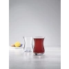 6lı Çay Bardağı Seti - Pencereli Kutu
