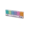 6lı Pastel Renkli Steps Silgi Seti