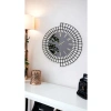 60 cm Metal Çerçeve Ayna Gövde Dekoratif Duvar Saati