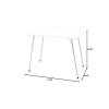 60x80 cm Katlanır Piknik Masası - Balkon ve Bahçe İçin