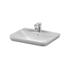 65 cm Beyaz Lavabo, Orta Armatür Delikli