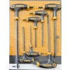 7 Parça T Tipi Torx Allen Anahtar Seti - Profesyonel Kullanım İçin