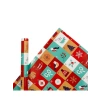 70x100 cm Premium Yılbaşı Hediye Paketleme Kağıdı - 2li Set